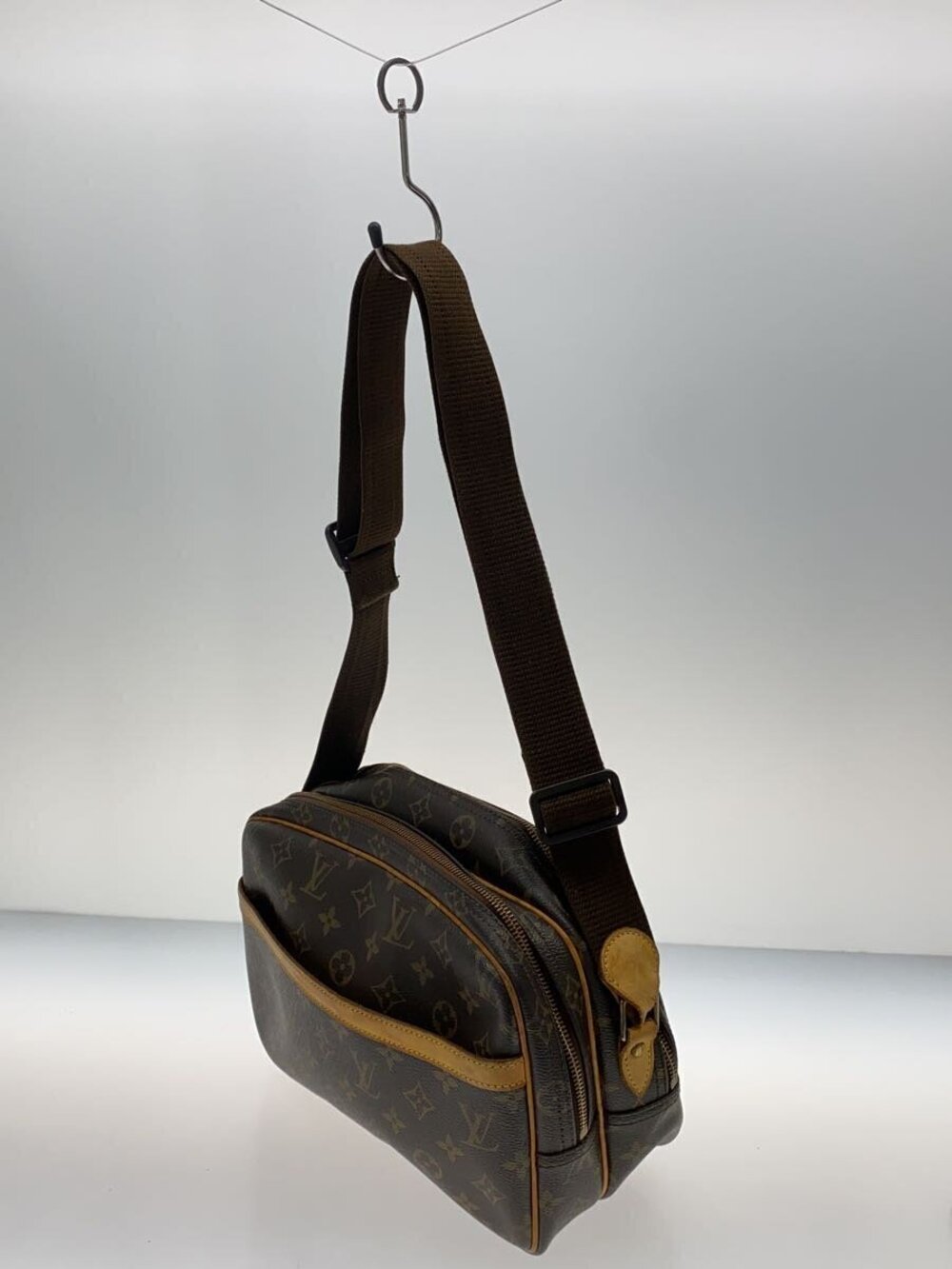 Louis Vuitton Brown Canvas Reporter Monogram Brown